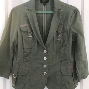 Jacket in kaki